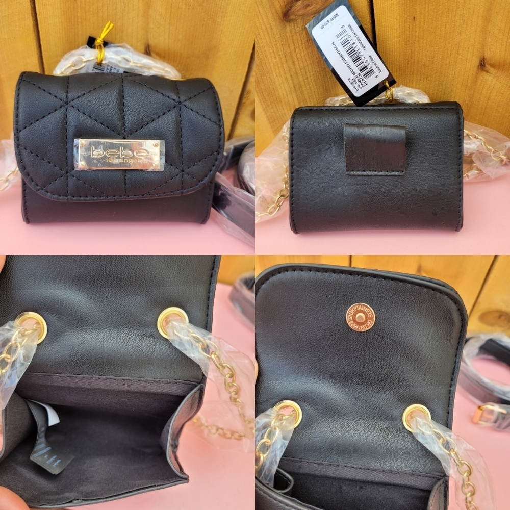 Mini crossbody Micro Fanny Pack Black